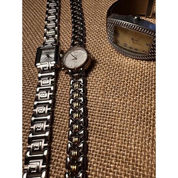 Timex & Gramercy Quartz (2) & Coldwater Creek Fashion Watch--Lot of 3 Watches - Picture 2 of 12